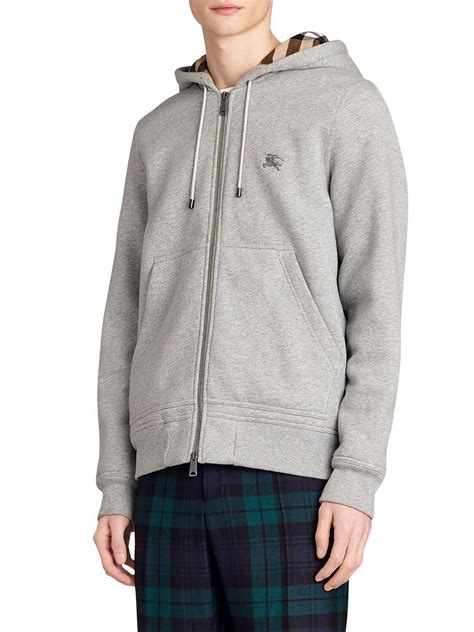 burberry zip up hoodie mens|burberry zip up hoodie women's.